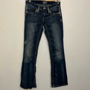 Aquarius Daytrip 27 R denim jeans bootcut low rise